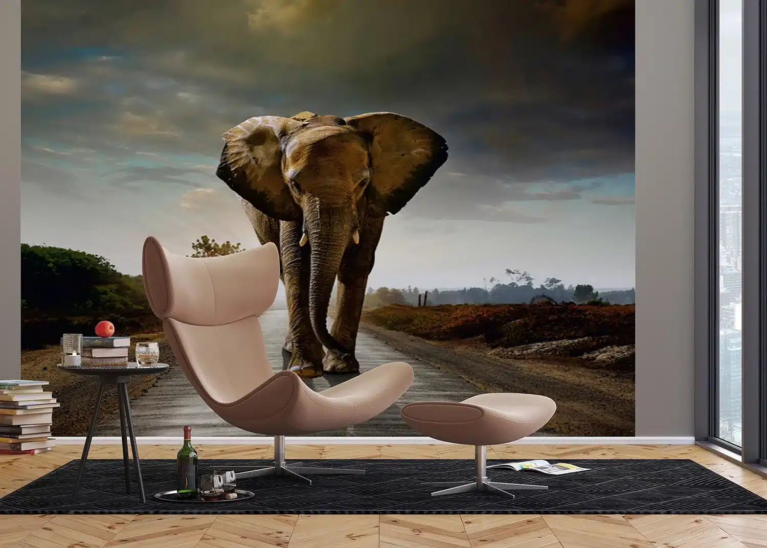 Huge Elephant | Made-to-Measure Wallpaper | Artlook | FTNXXL 0438 4