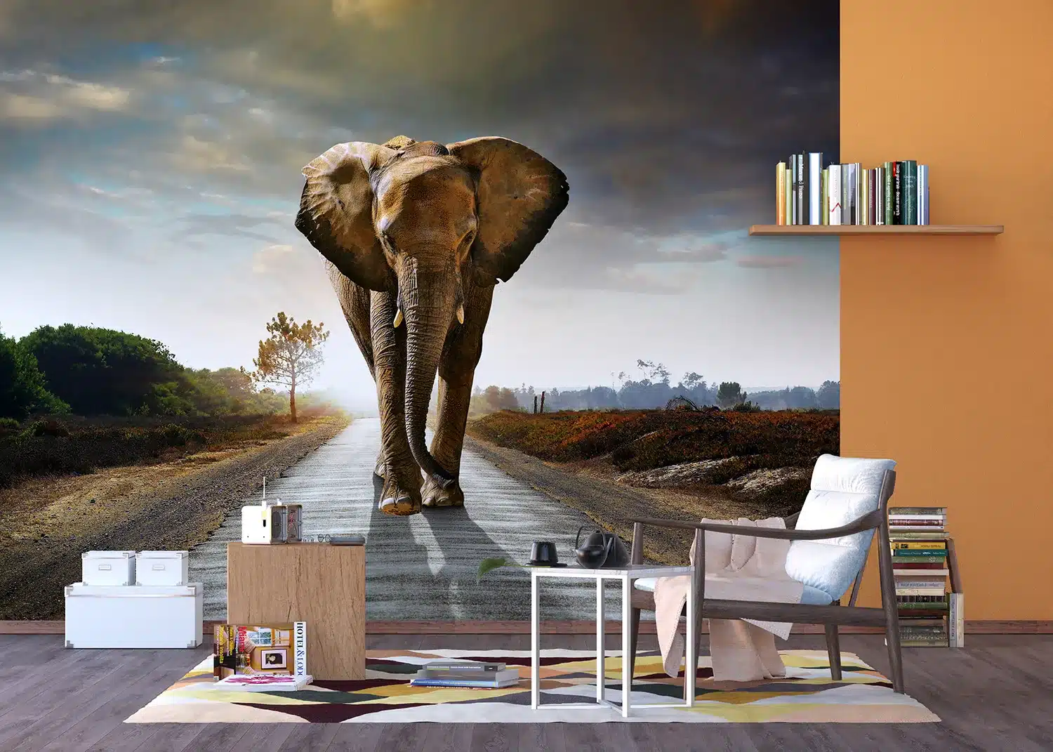 Huge Elephant | Made-to-Measure Wallpaper | Artlook | FTNXXL 0438