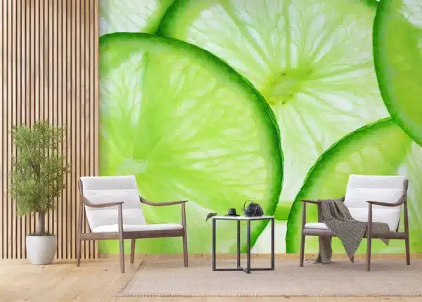 Green Limes | Made-to-Measure Wallpaper | Artlook | FTNXXL 0440