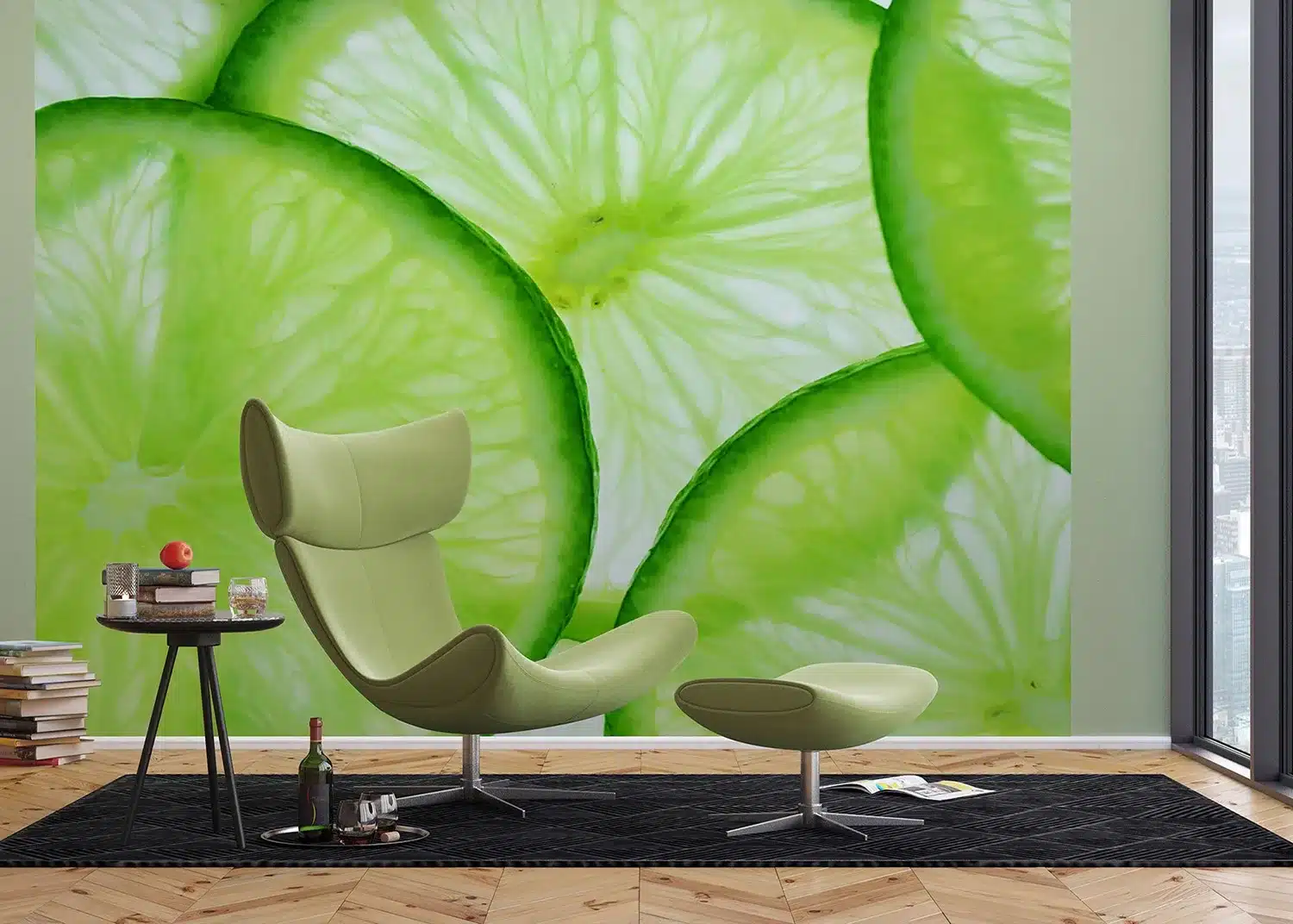 Green Limes | Made-to-Measure Wallpaper | Artlook | FTNXXL 0440 3