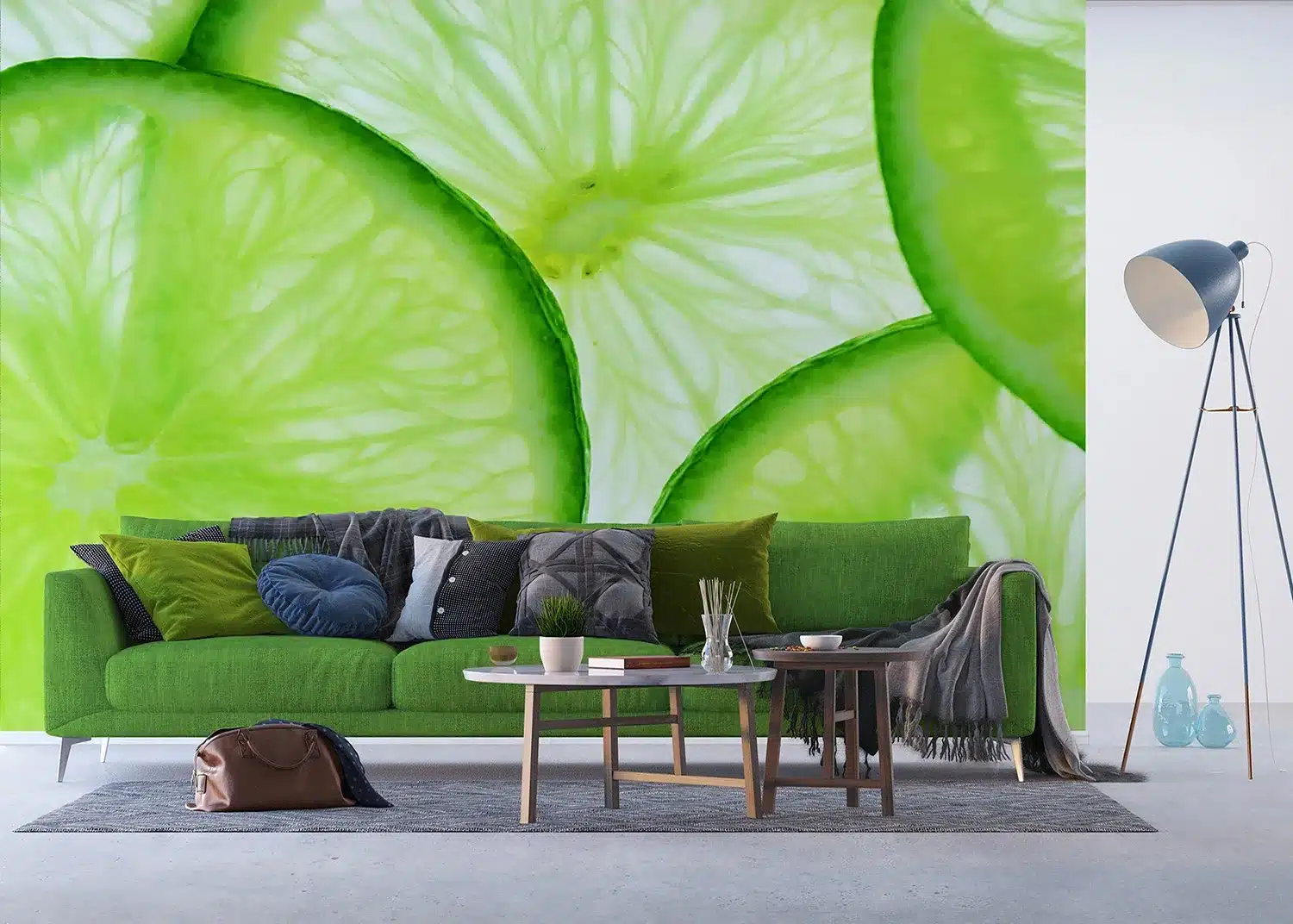 Green Limes | Made-to-Measure Wallpaper | Artlook | FTNXXL 0440 4