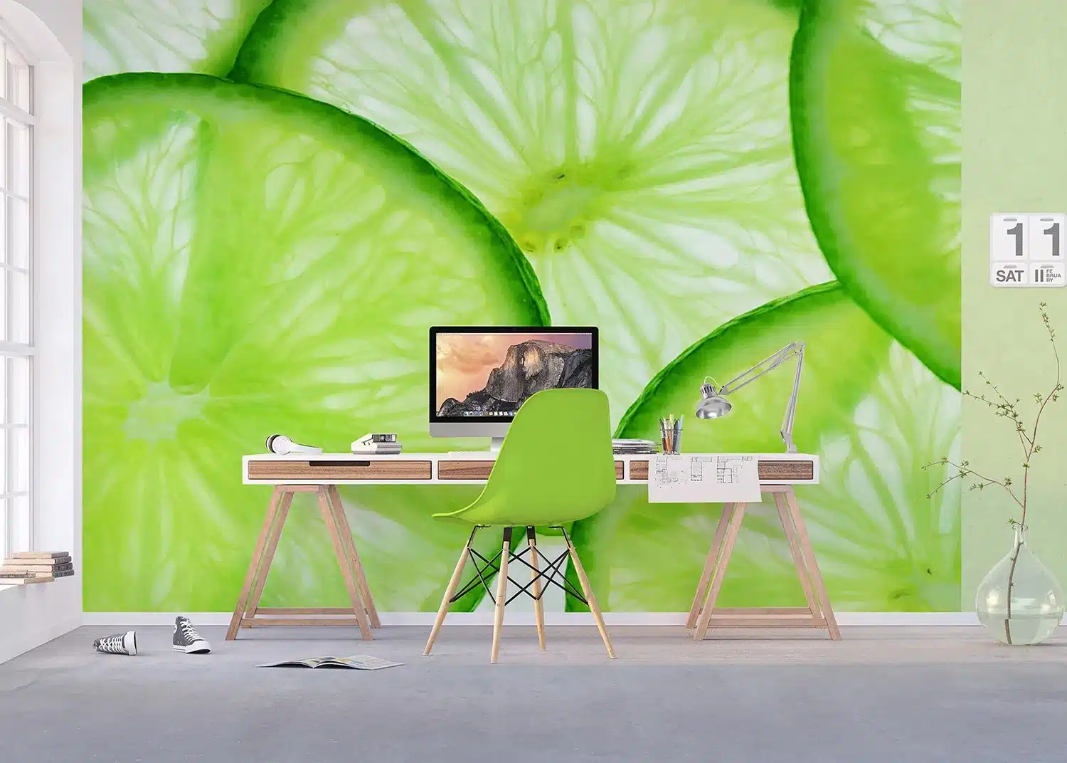Green Limes | Made-to-Measure Wallpaper | Artlook | FTNXXL 0440 5