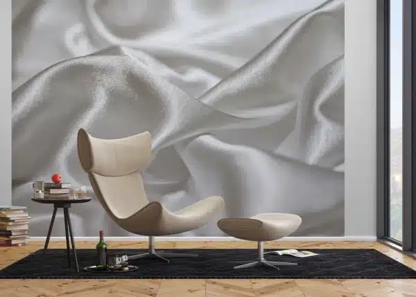 White Silk | Made-to-Measure Wallpaper | Artlook | FTNXXL 0451