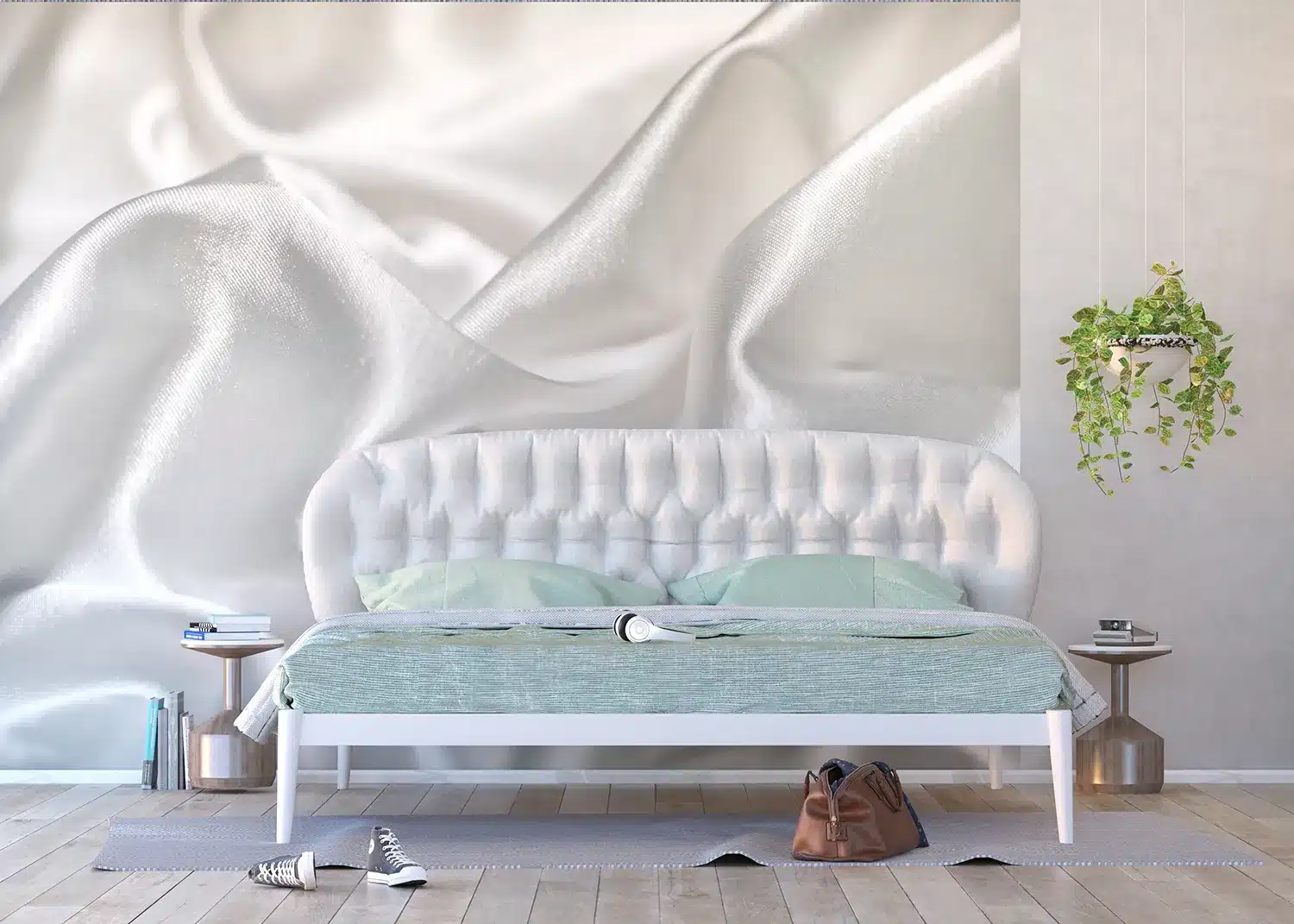 White Silk | Made-to-Measure Wallpaper | Artlook | FTNXXL 0451 7