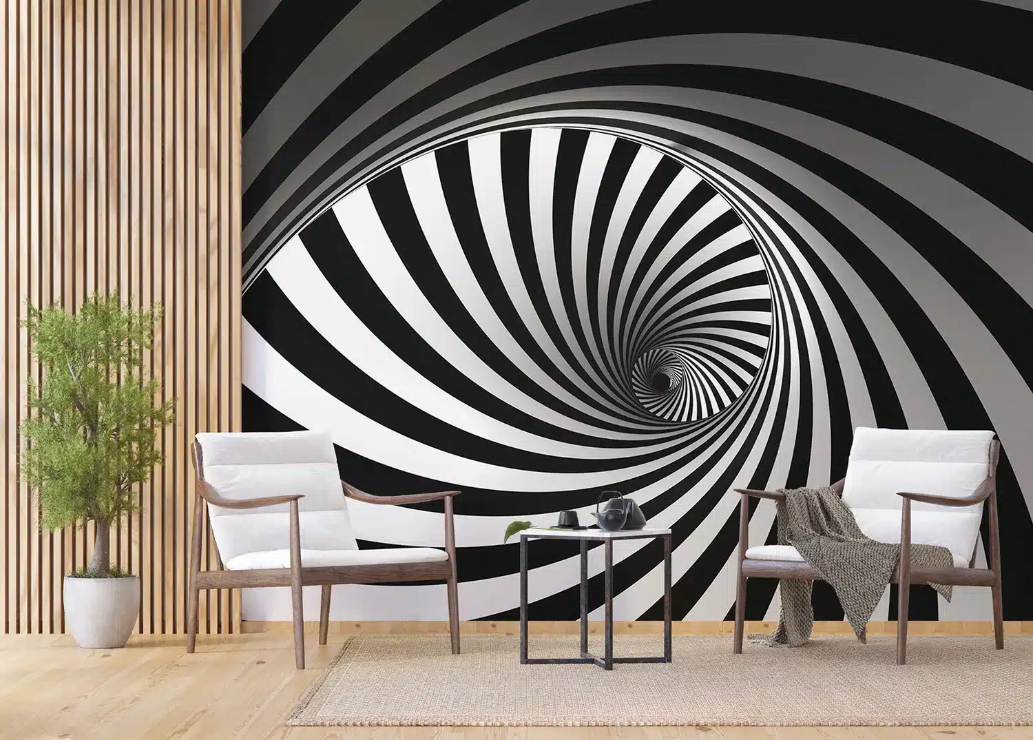 Hypnotic Helix | Made-to-Measure Wallpaper | Artlook | FTNXXL 0452 3