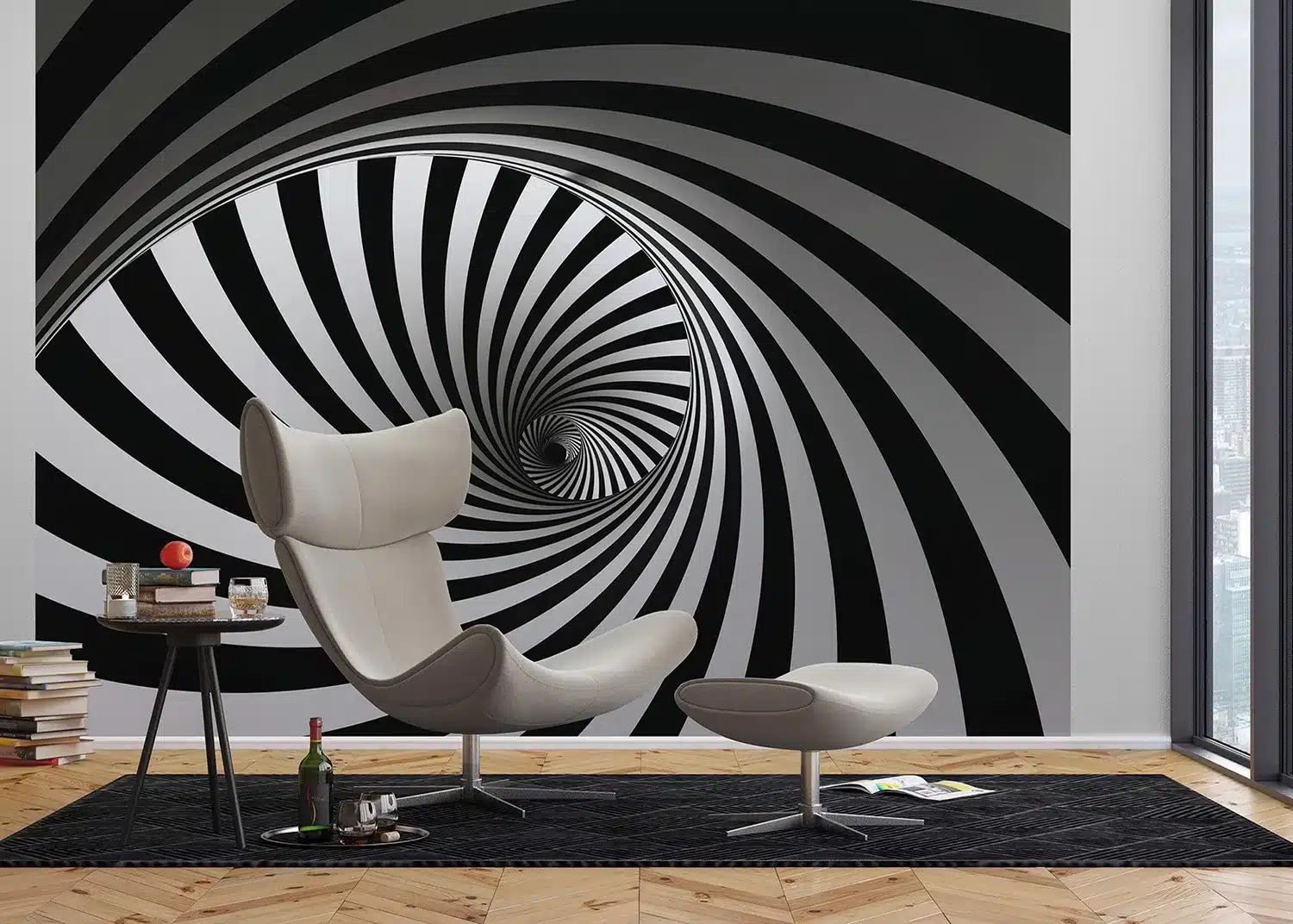 Hypnotic Helix | Made-to-Measure Wallpaper | Artlook | FTNXXL 0452 4