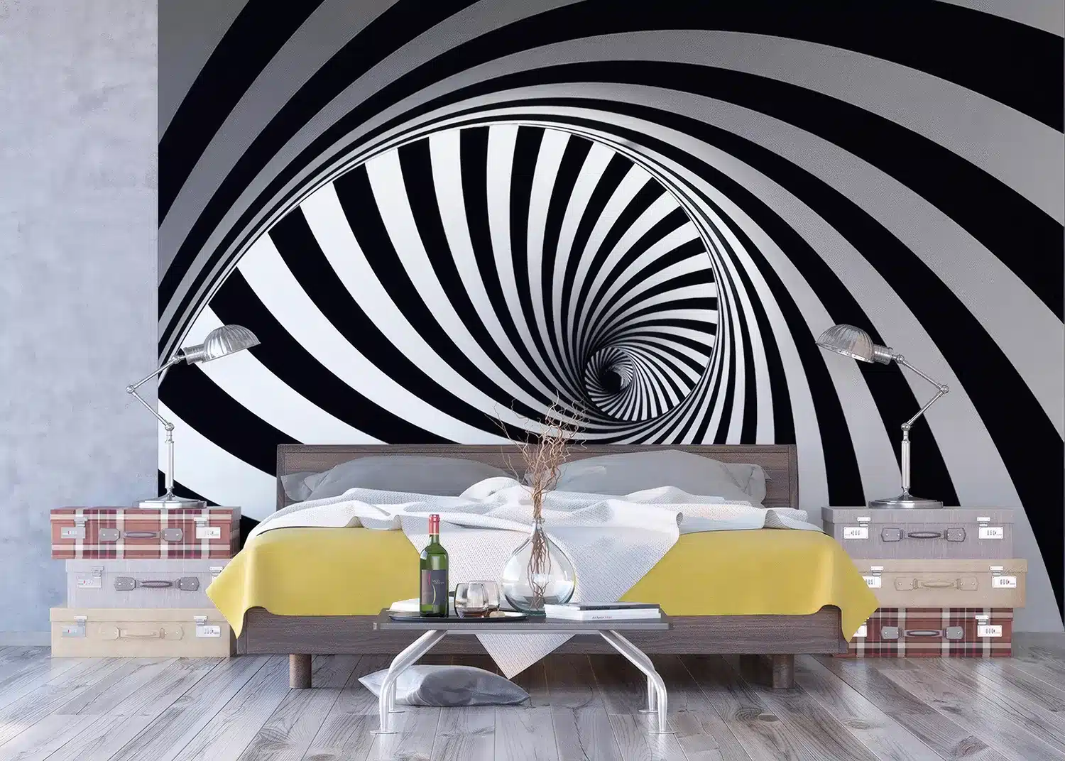Hypnotic Helix | Made-to-Measure Wallpaper | Artlook | FTNXXL 0452