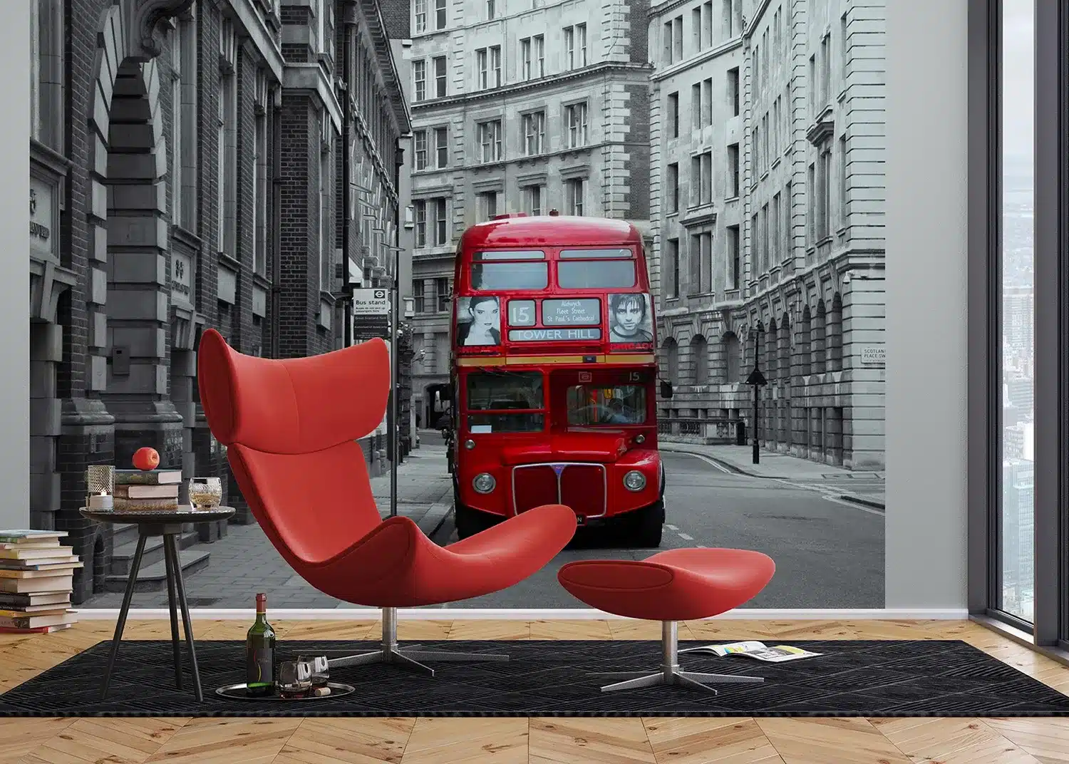 London Bus | Made-to-Measure Wallpaper | Artlook | FTNXXL 1132 4