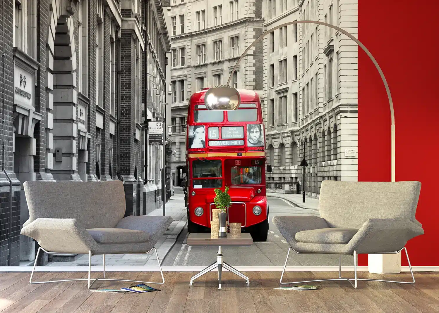 London Bus | Made-to-Measure Wallpaper | Artlook | FTNXXL 1132 6