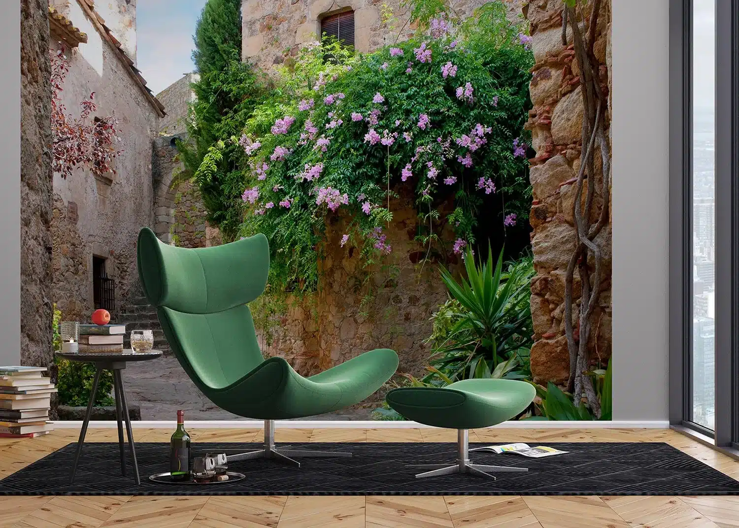 Provence Backyard | Made-to-Measure Wallpaper | Artlook | FTNXXL 1145 4