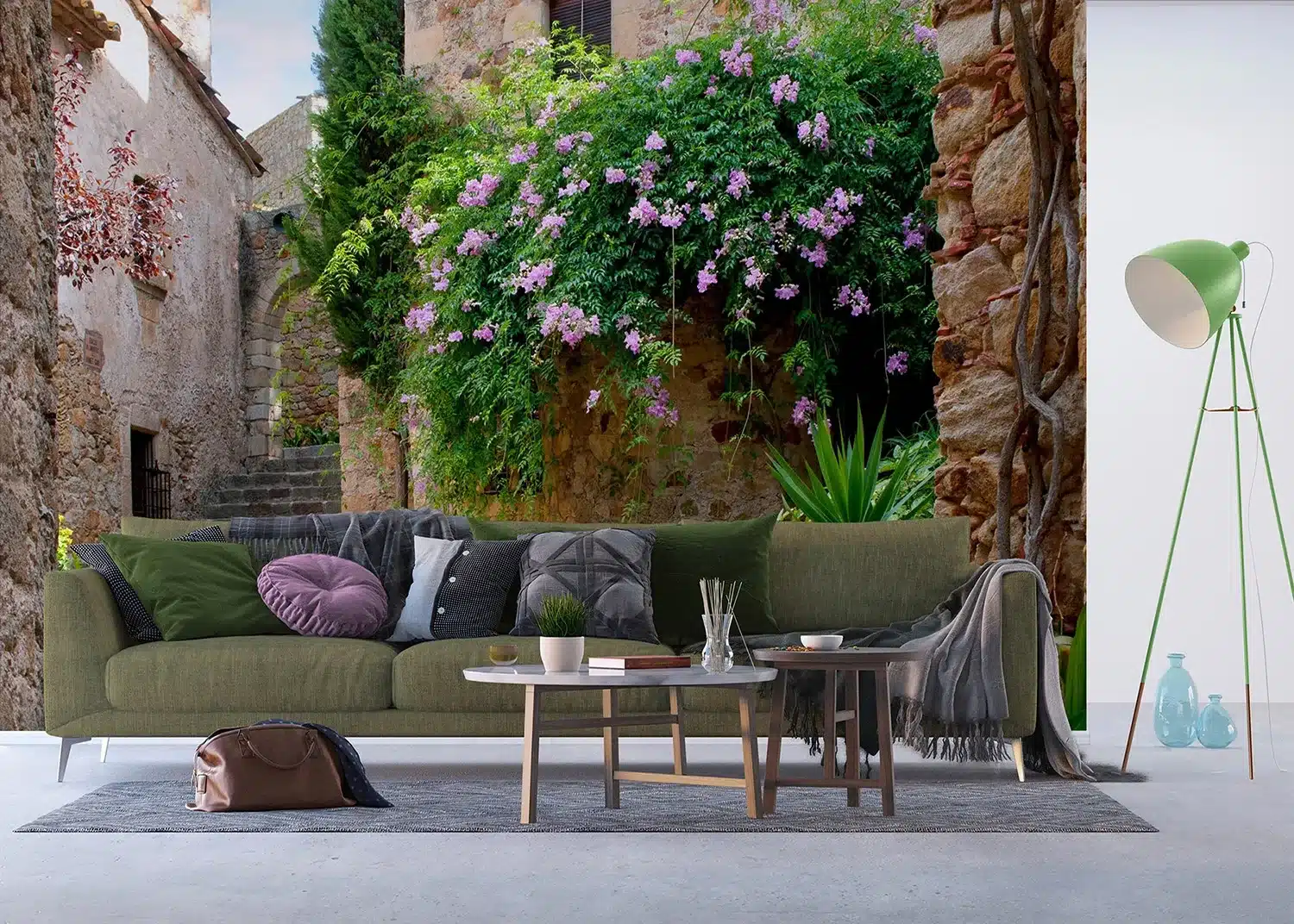 Provence Backyard | Made-to-Measure Wallpaper | Artlook | FTNXXL 1145 5