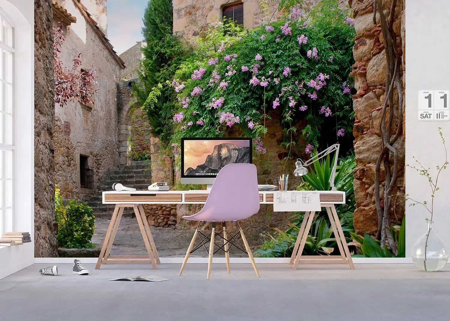 Provence Backyard | Made-to-Measure Wallpaper | Artlook | FTNXXL 1145 6
