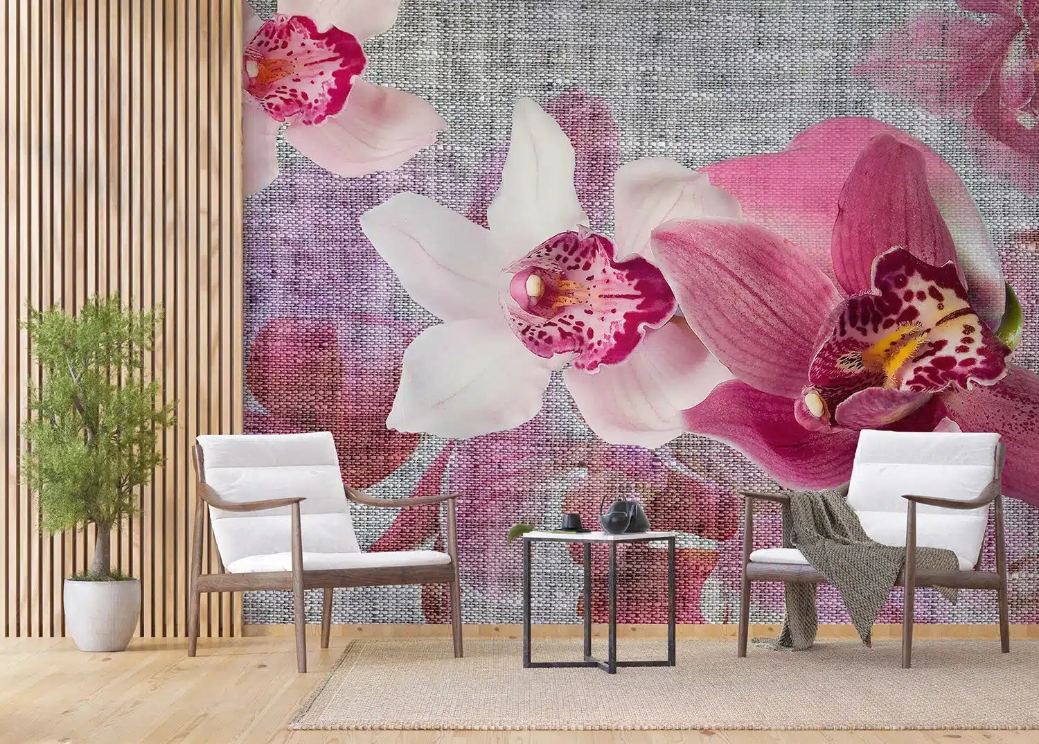 Orchid Canvas | Made-to-Measure Wallpaper | Artlook | FTNXXL 1148 3