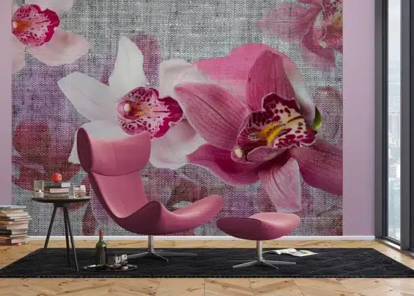 Orchid Canvas | Made-to-Measure Wallpaper | Artlook | FTNXXL 1148