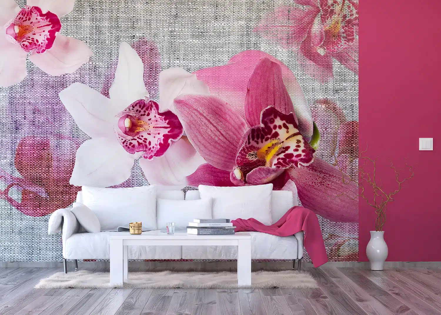 Orchid Canvas | Made-to-Measure Wallpaper | Artlook | FTNXXL 1148 5