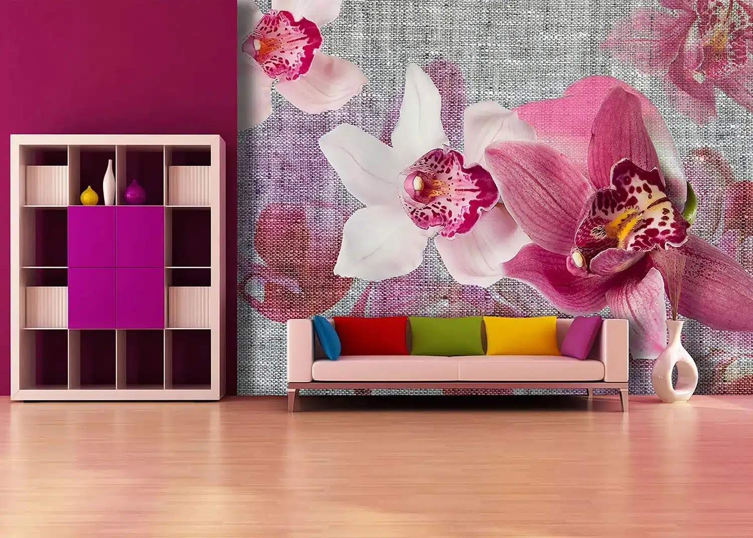 Orchid Canvas | Made-to-Measure Wallpaper | Artlook | FTNXXL 1148 6