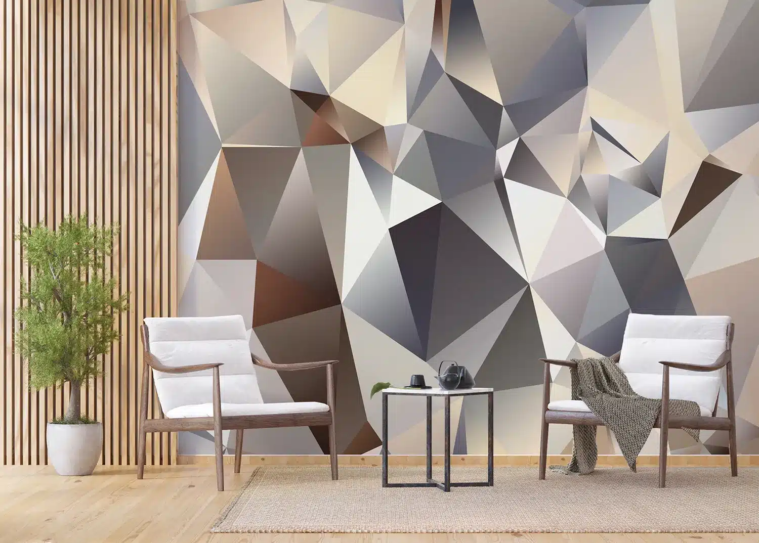 Geometric Composition | Made-to-Measure Wallpaper | Artlook | FTNXXL 1212 3