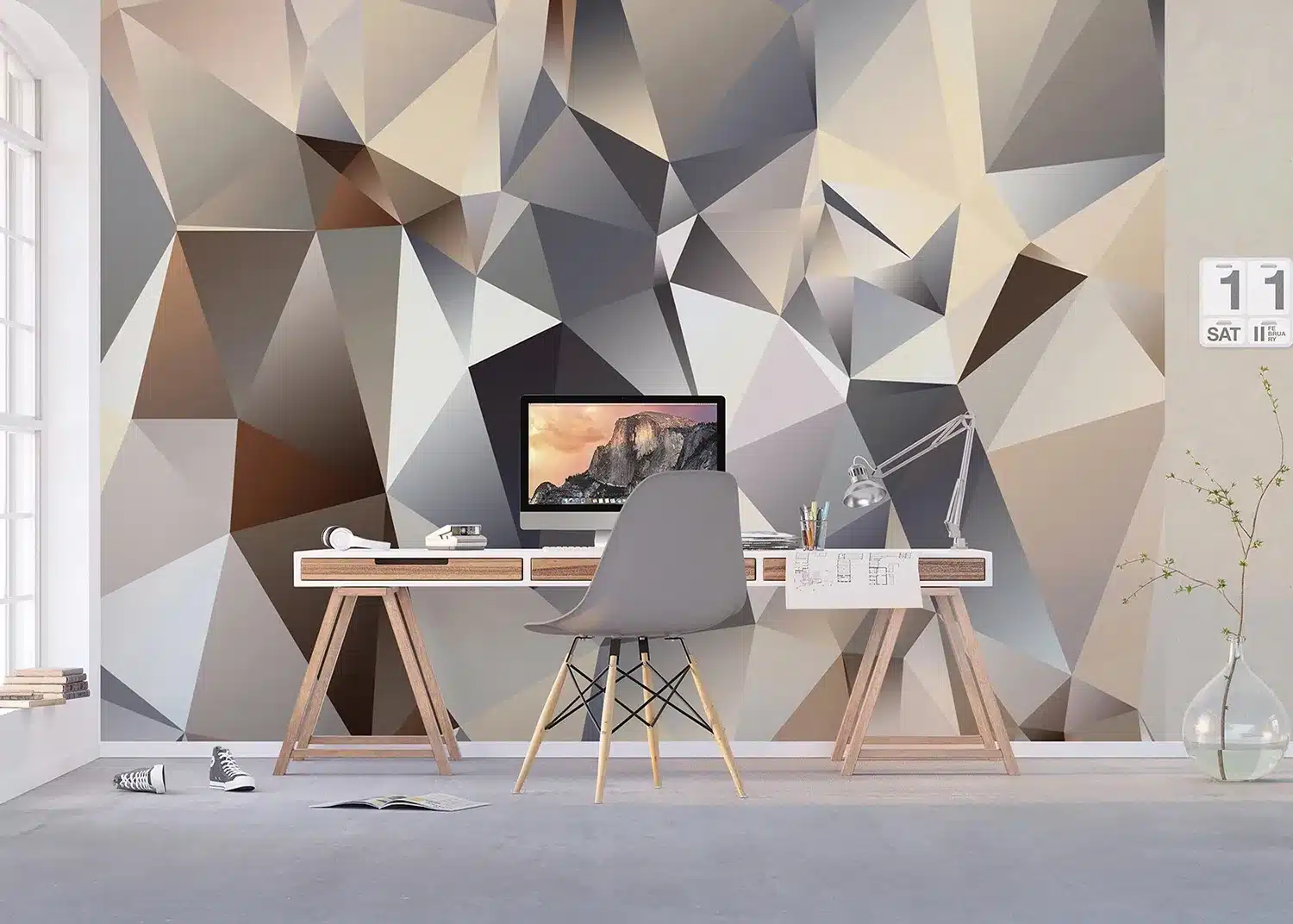 Geometric Composition | Made-to-Measure Wallpaper | Artlook | FTNXXL 1212 5