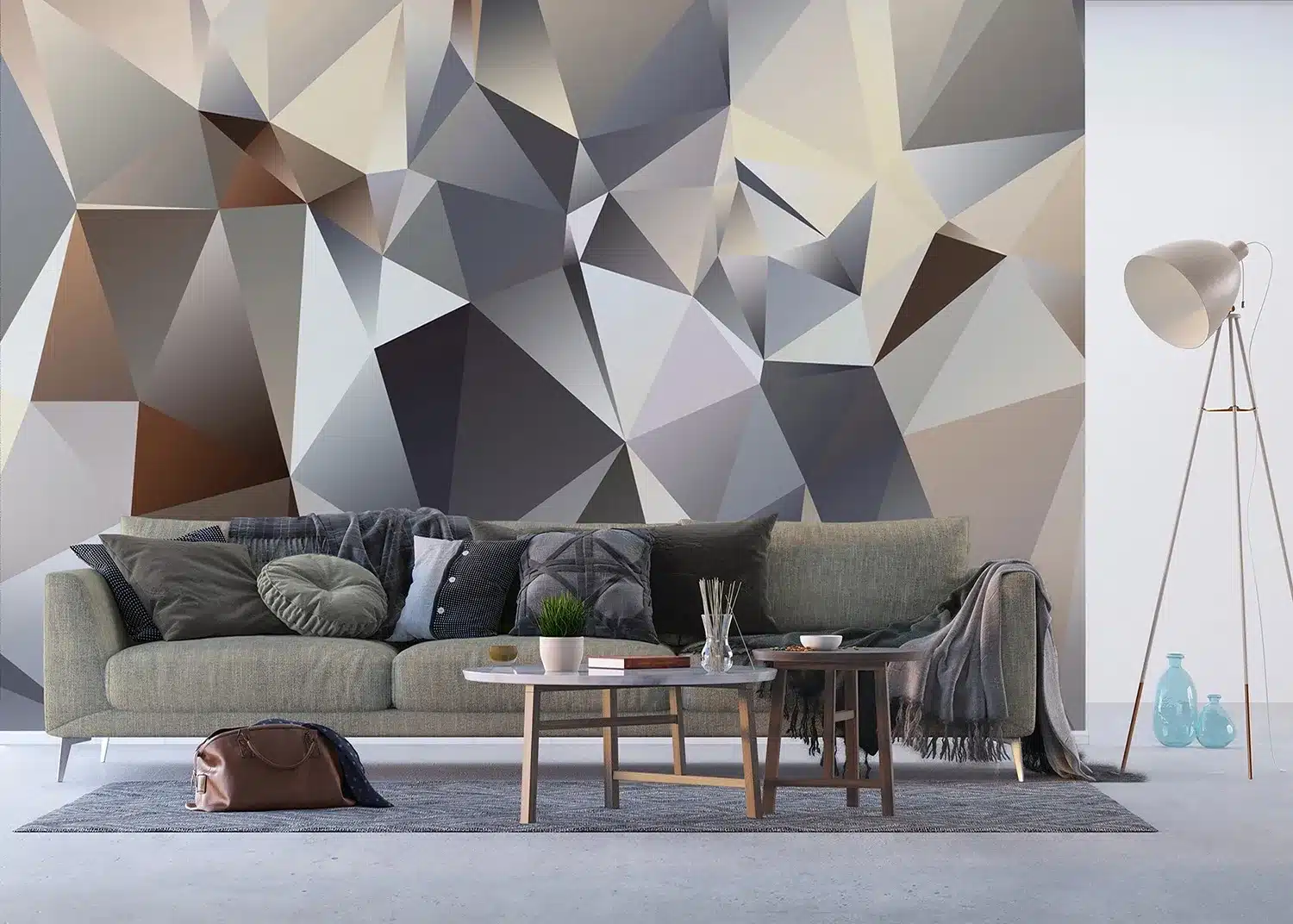 Geometric Composition | Made-to-Measure Wallpaper | Artlook | FTNXXL 1212
