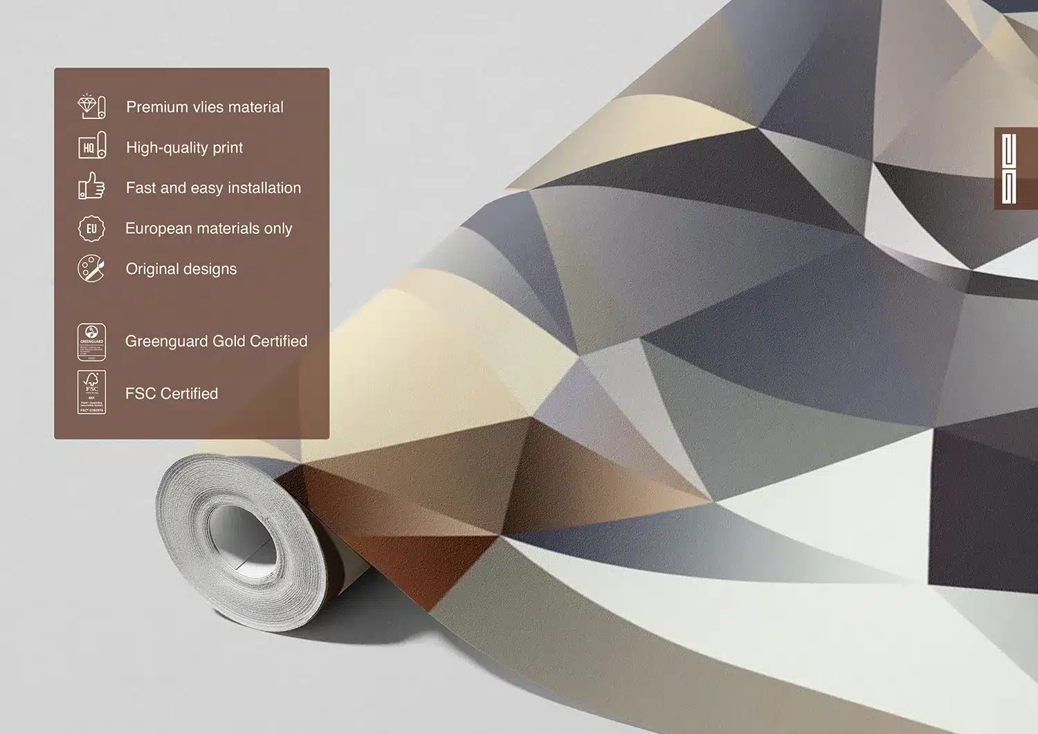Geometric Composition | Made-to-Measure Wallpaper | Artlook | FTNXXL 1212 7