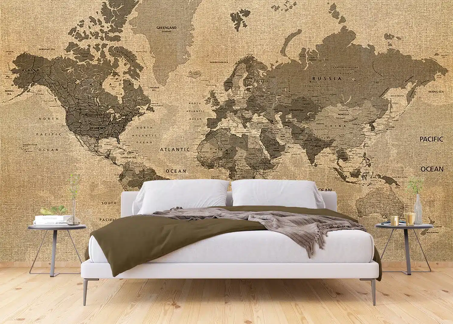 Old World Map | Made-to-Measure Wallpaper | Artlook | FTNXXL 1215 2