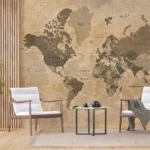 Wall Mural Map, 375 x 270 cm, FTNXXL 1215