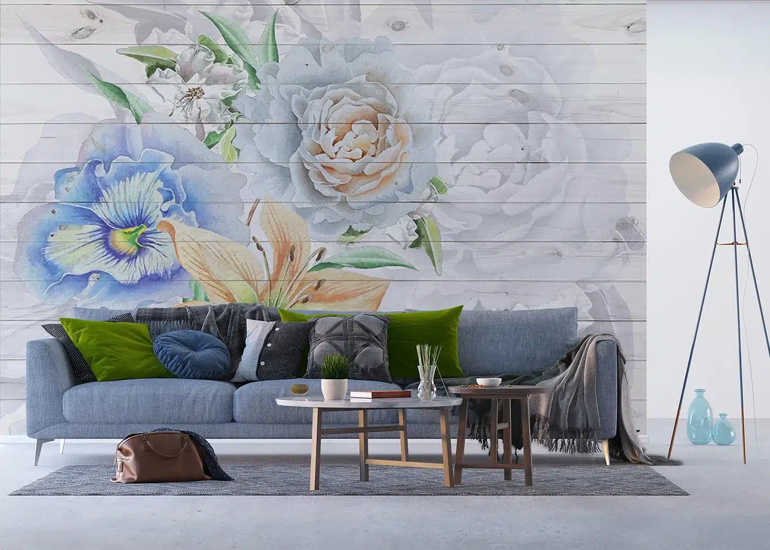 Flowers Board | Made-to-Measure Wallpaper | Artlook | FTNXXL 1218 5