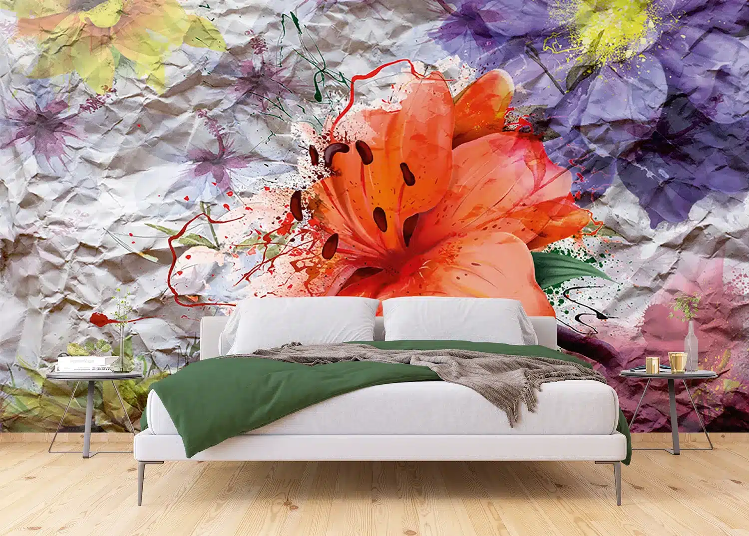 Paper Flowers | Made-to-Measure Wallpaper | Artlook | FTNXXL 1223 2