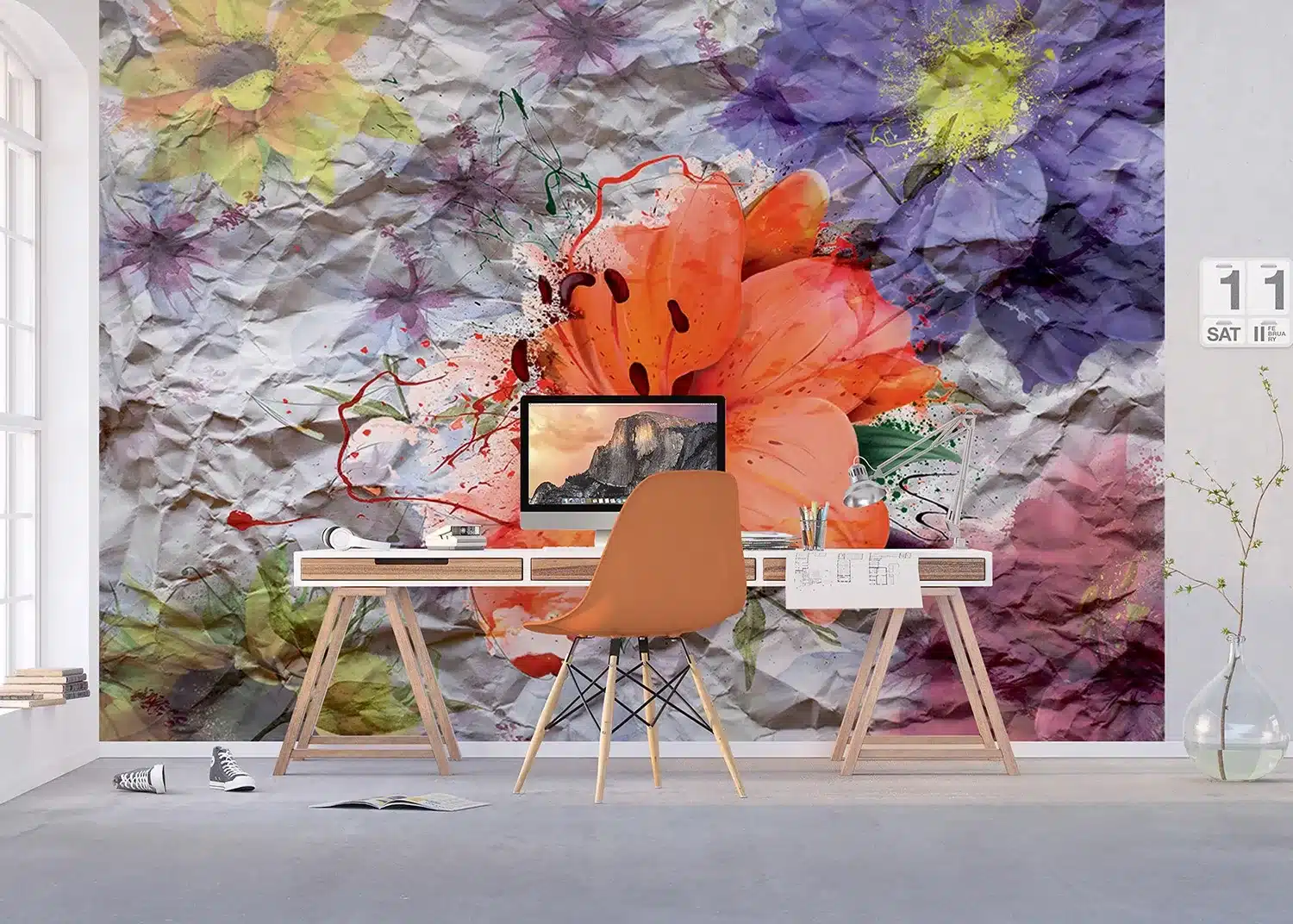 Paper Flowers | Made-to-Measure Wallpaper | Artlook | FTNXXL 1223 6