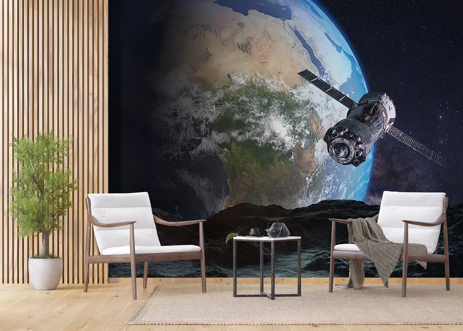 Space Satellite | Made-to-Measure Wallpaper | Artlook | FTNXXL 1233