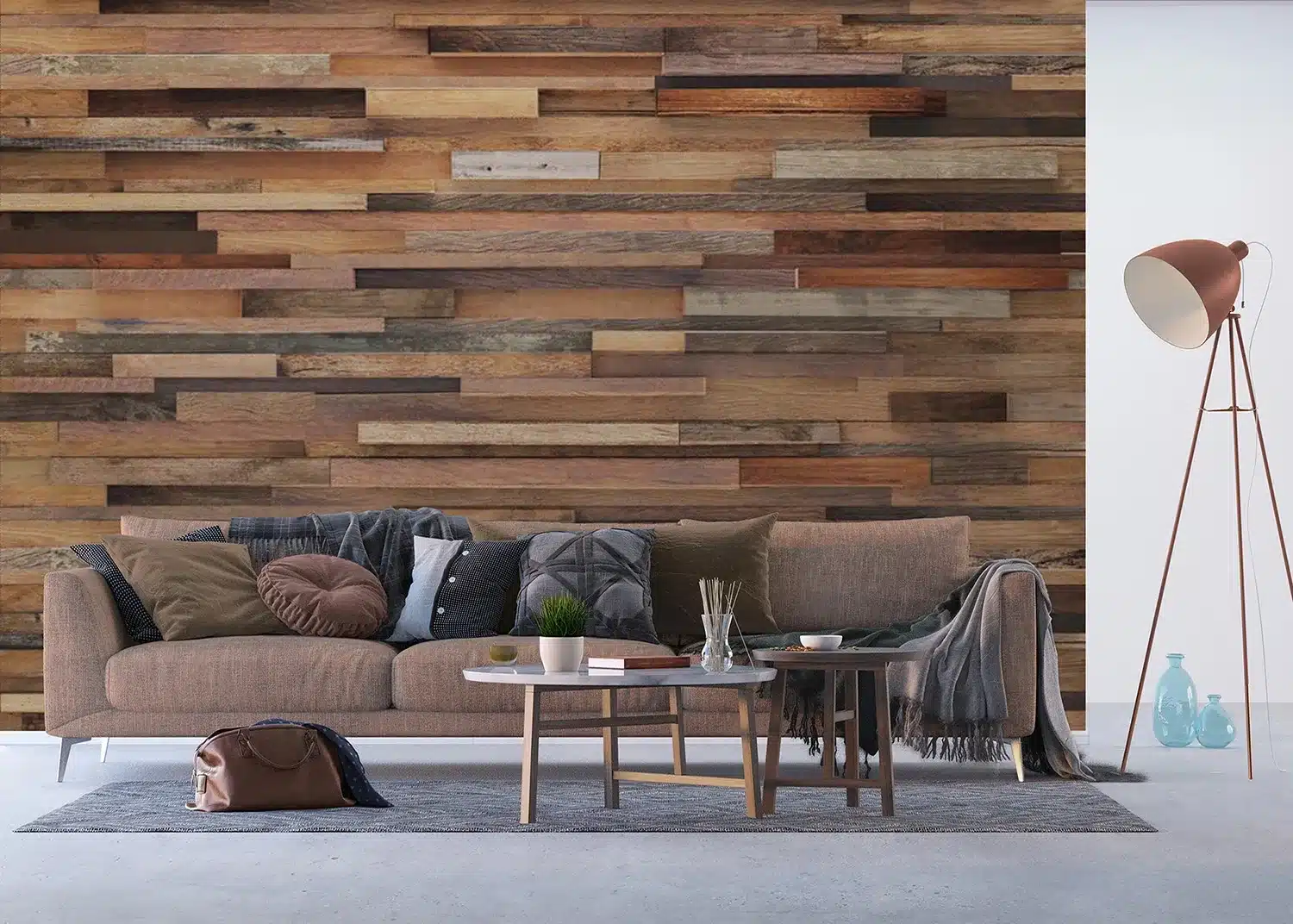 3D Wooden Wall | Made-to-Measure Wallpaper | Artlook | FTNXXL 1235 4