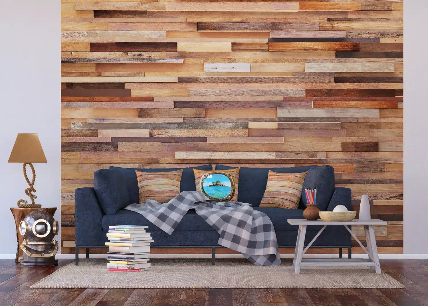 3D Wooden Wall | Made-to-Measure Wallpaper | Artlook | FTNXXL 1235 5