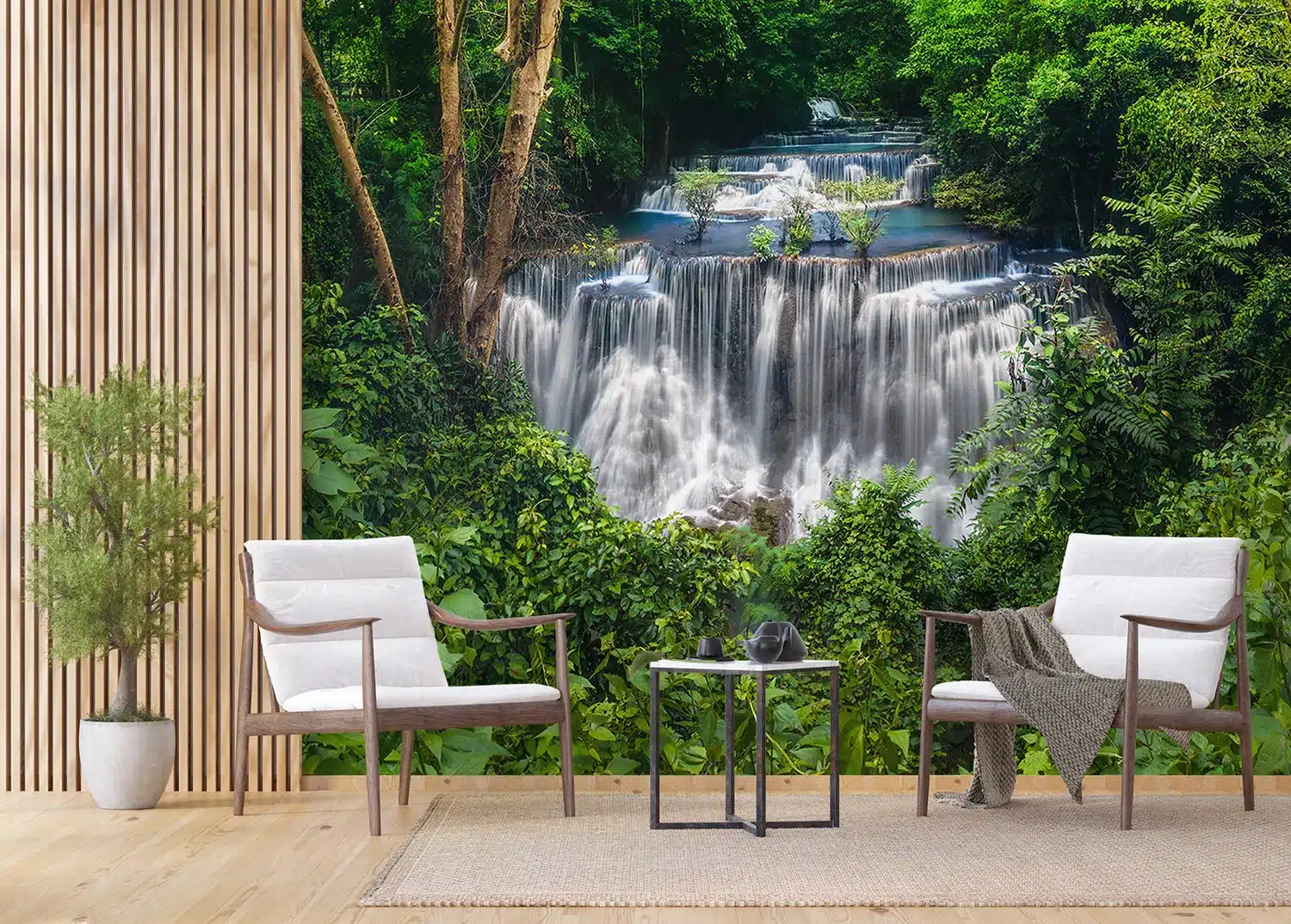 Tropical Waterfall | Made-to-Measure Wallpaper | Artlook | FTNXXL 1236 3