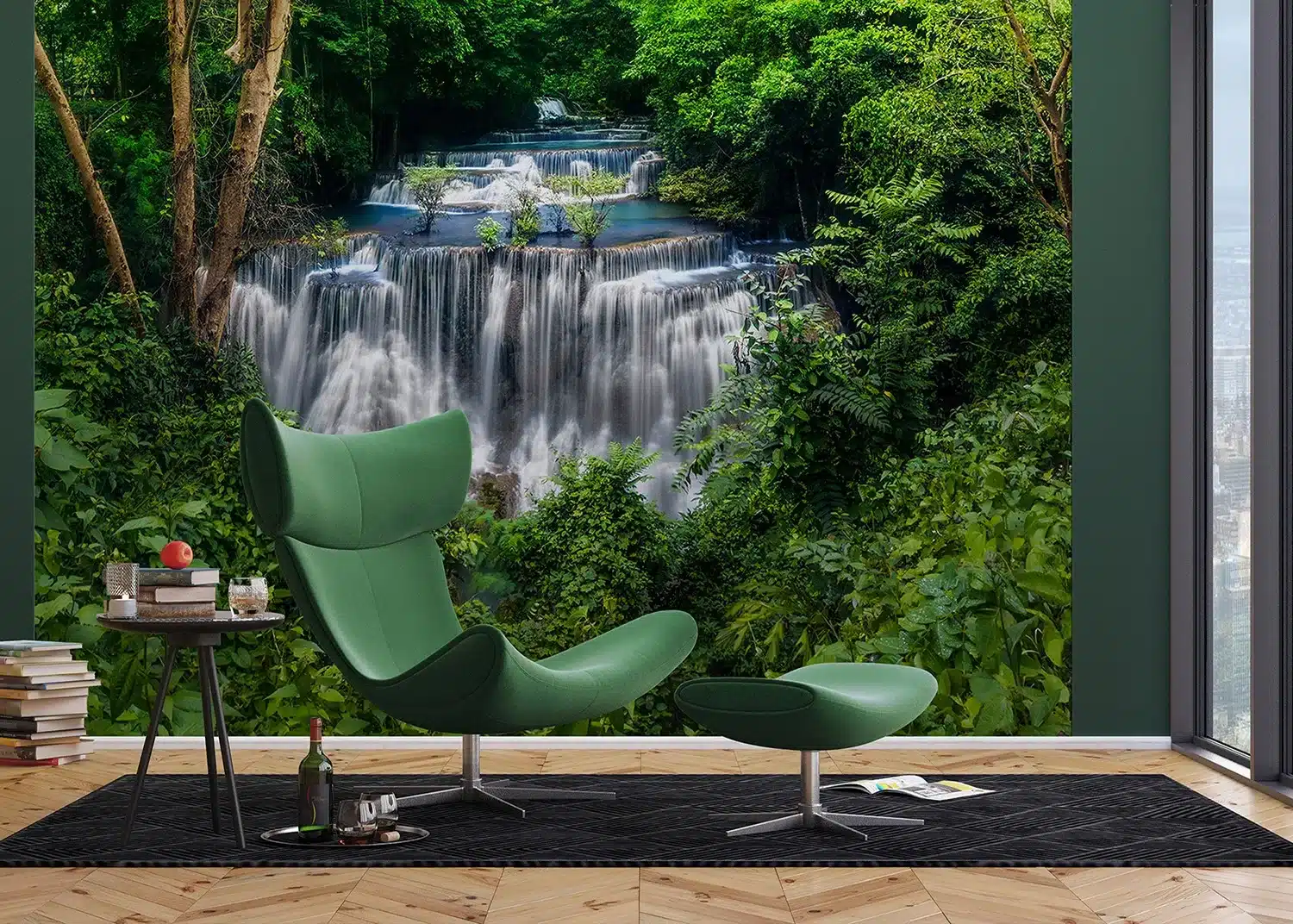 Tropical Waterfall | Made-to-Measure Wallpaper | Artlook | FTNXXL 1236