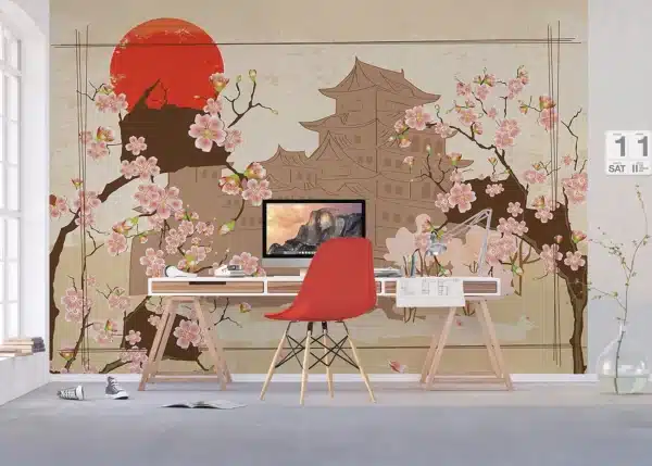 Japanese Art | Made-to-Measure Wallpaper | Artlook | FTNXXL 1237