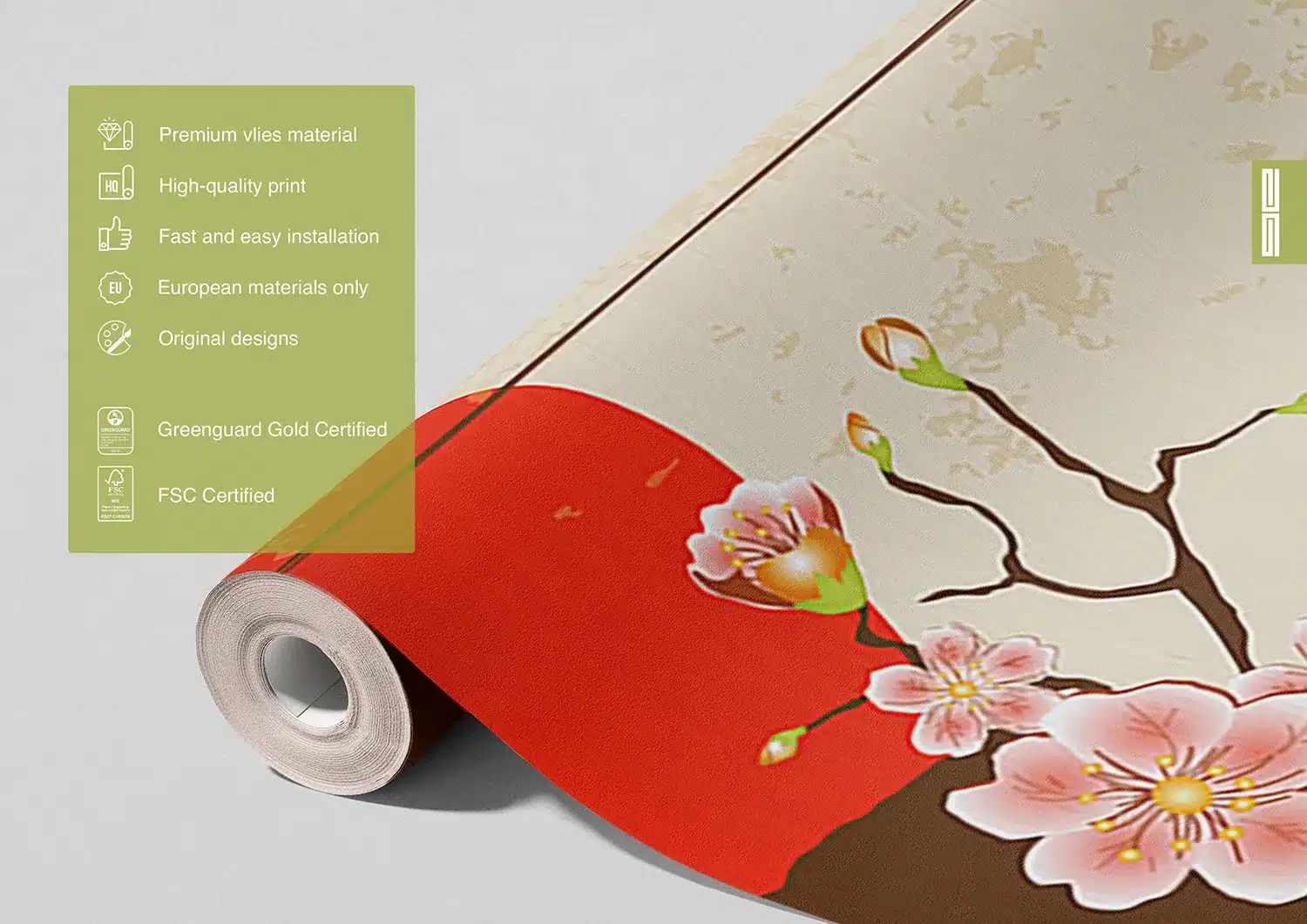 Japanese Art | Made-to-Measure Wallpaper | Artlook | FTNXXL 1237 7
