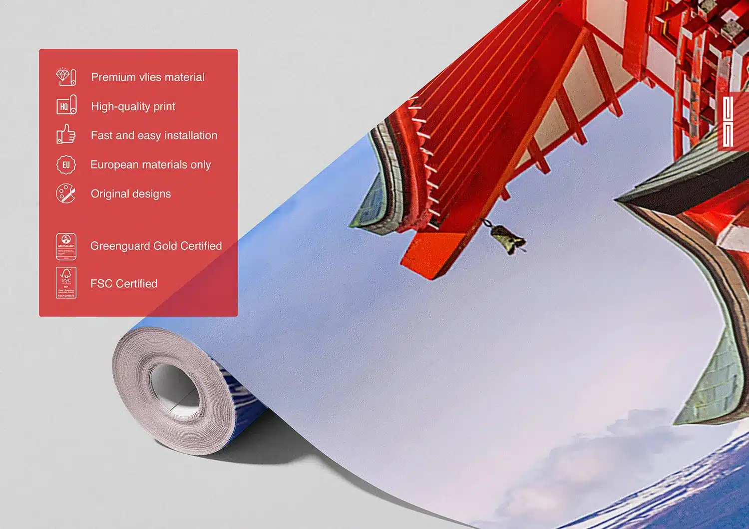 Fuji View | Made-to-Measure Wallpaper | Artlook | FTNXXL 1238 7