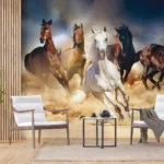 Wall Mural Horses, 375 x 270 cm, FTNXXL 1239