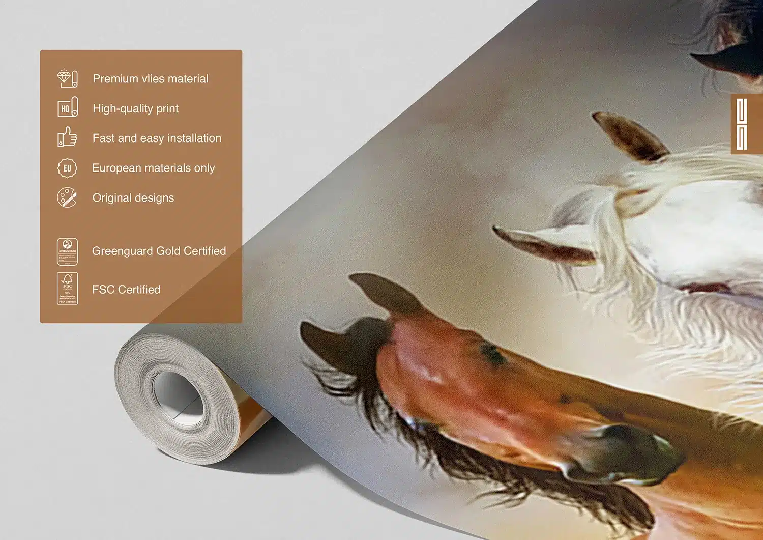 Horses | Made-to-Measure Wallpaper | Artlook | FTNXXL 1239 7