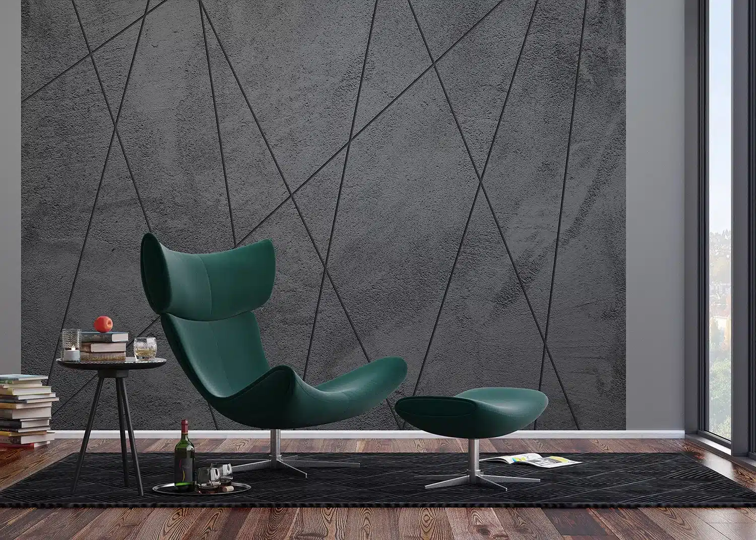 Concrete Lines | Made-to-Measure Wallpaper | Artlook | FTNXXL 1241 3