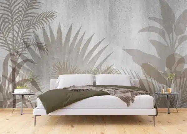 Leaves Silhouettes | Made-to-Measure Wallpaper | Artlook | FTNXXL 1242