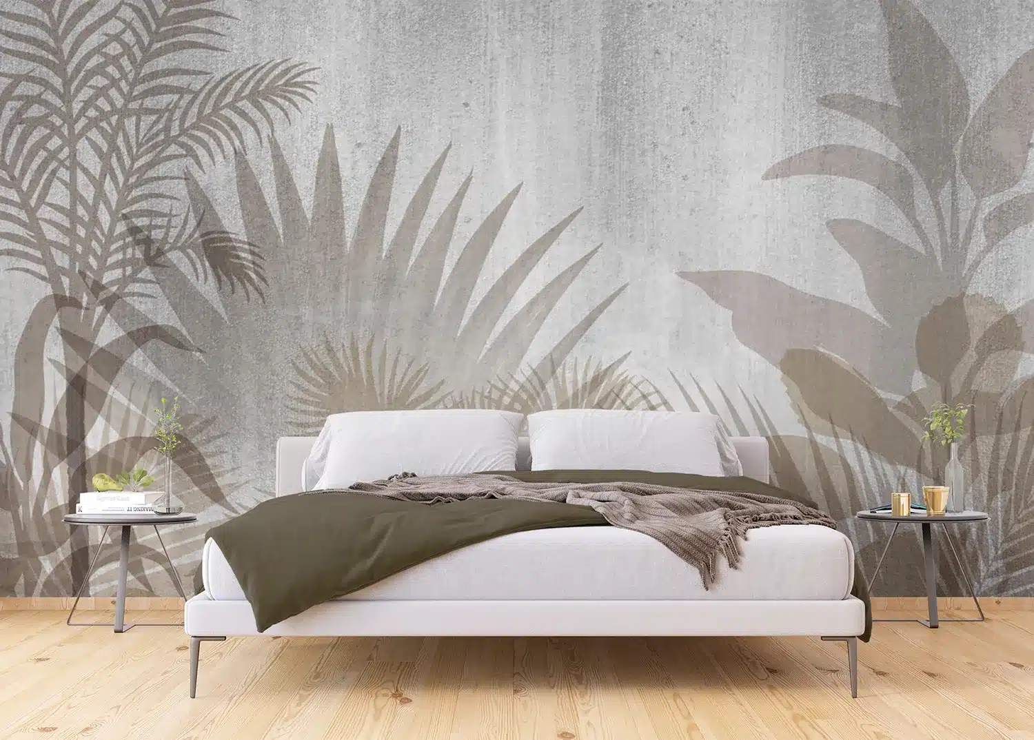 Leaves Silhouettes | Made-to-Measure Wallpaper | Artlook | FTNXXL 1242
