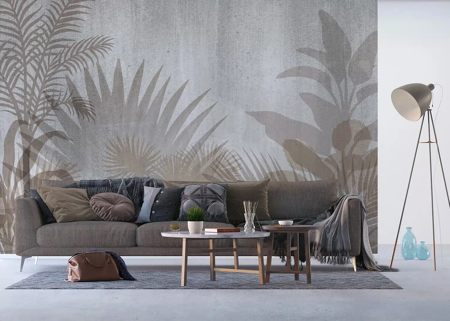 Leaves Silhouettes | Made-to-Measure Wallpaper | Artlook | FTNXXL 1242 4