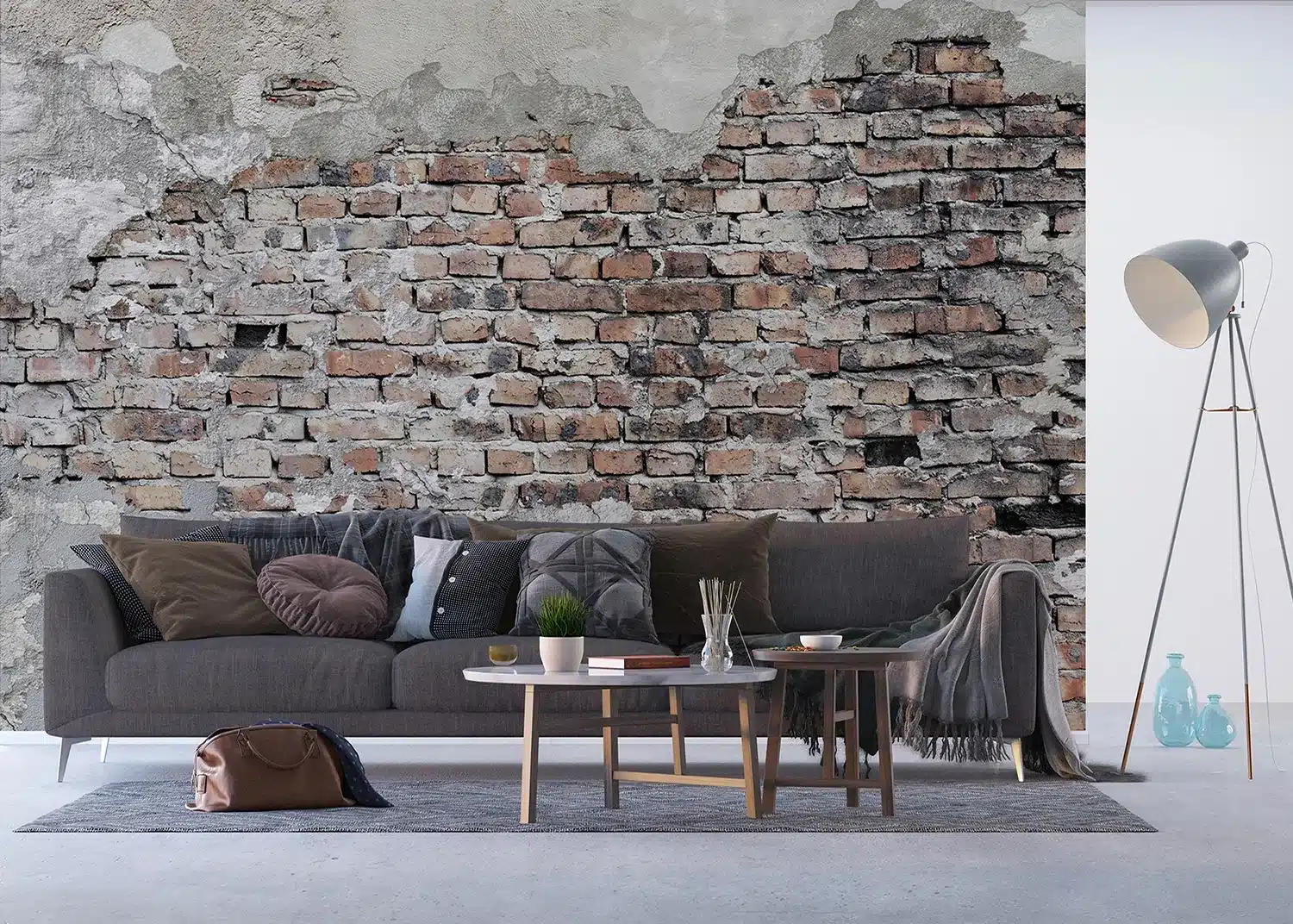 Bricks and Concrete | Made-to-Measure Wallpaper | Artlook | FTNXXL 1244 4