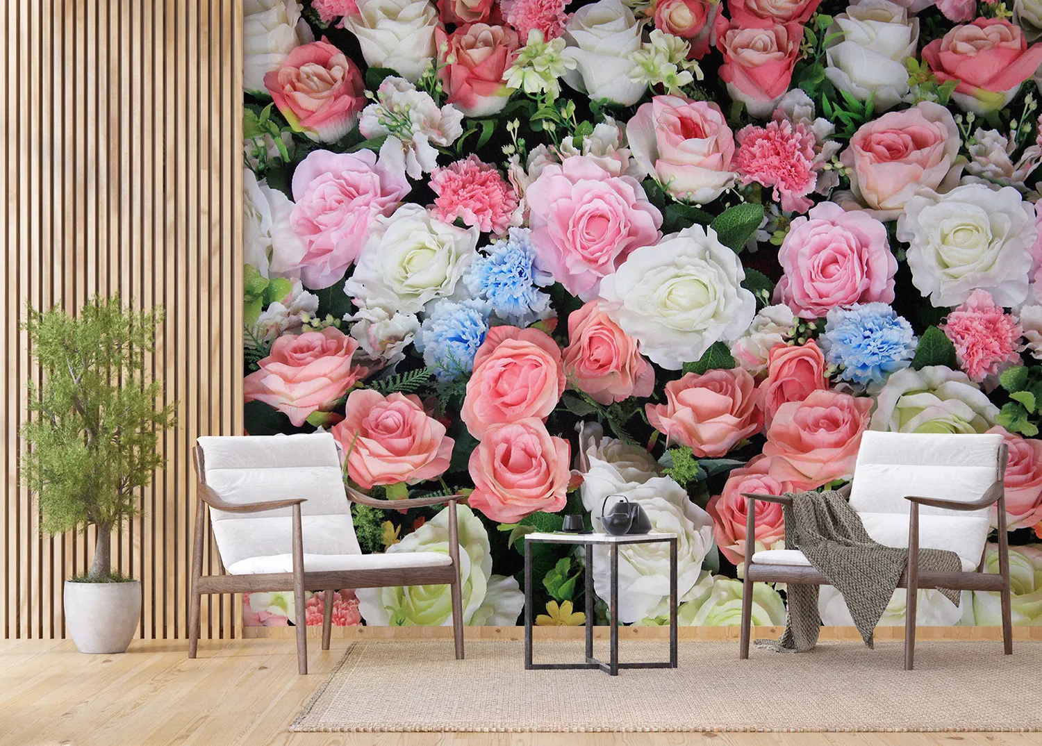Roses Bouquet | Made-to-Measure Wallpaper | Artlook | FTNXXL 2428