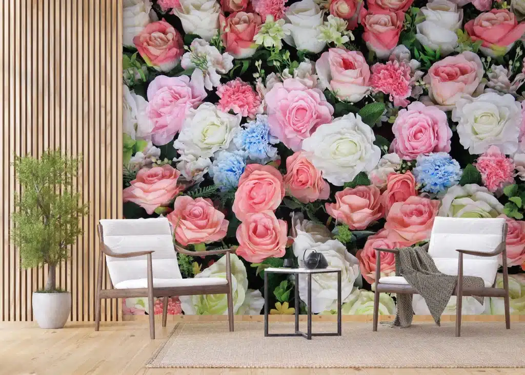 Wall Mural Flowers, Made to Measure, FTNXXL 2428 5