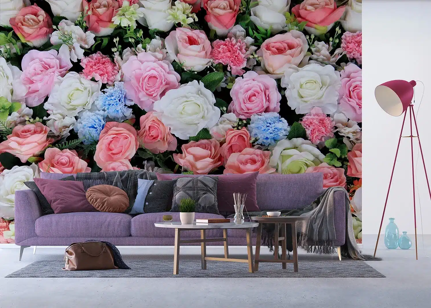 Roses Bouquet | Made-to-Measure Wallpaper | Artlook | FTNXXL 2428 4