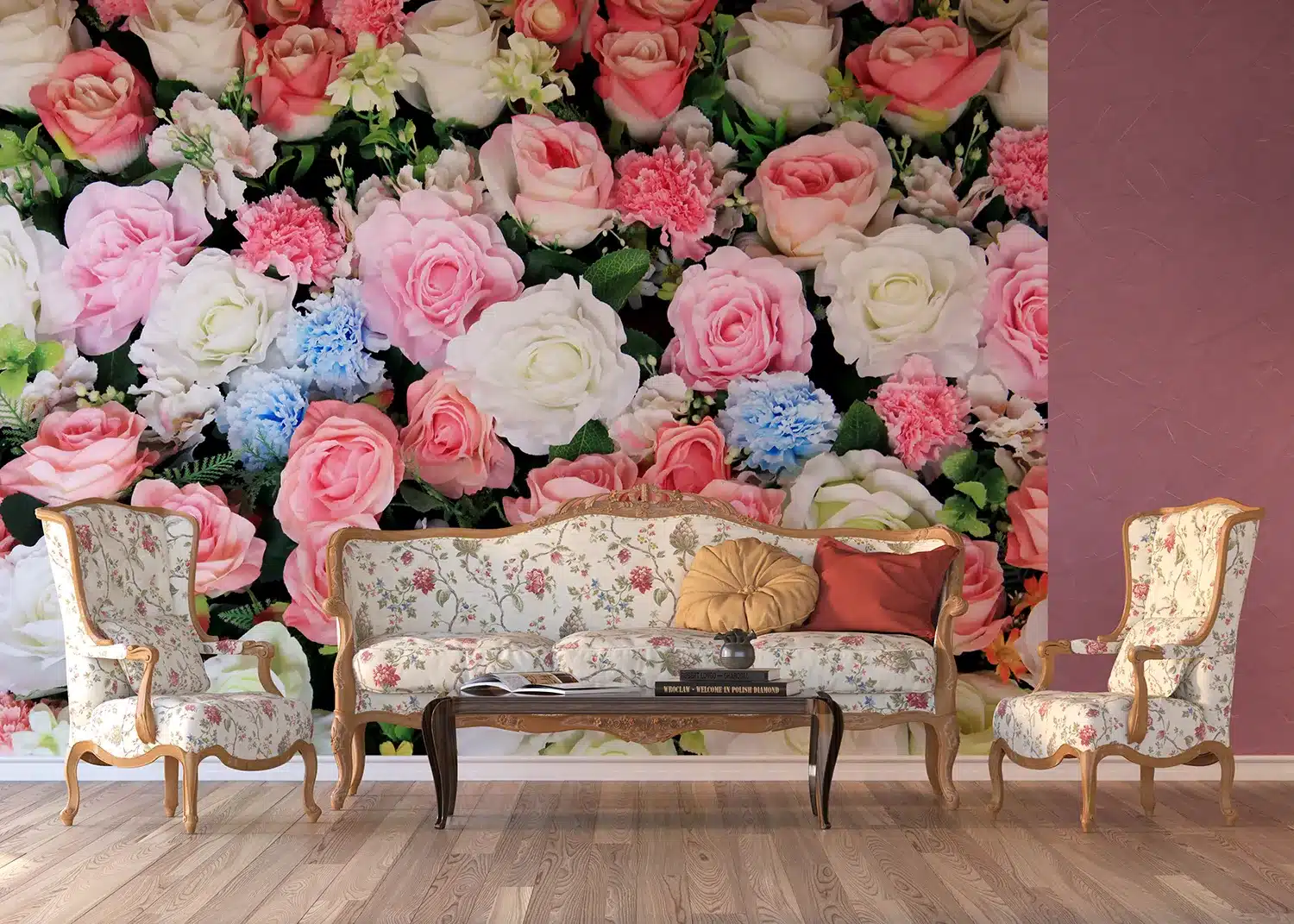 Roses Bouquet | Made-to-Measure Wallpaper | Artlook | FTNXXL 2428 5