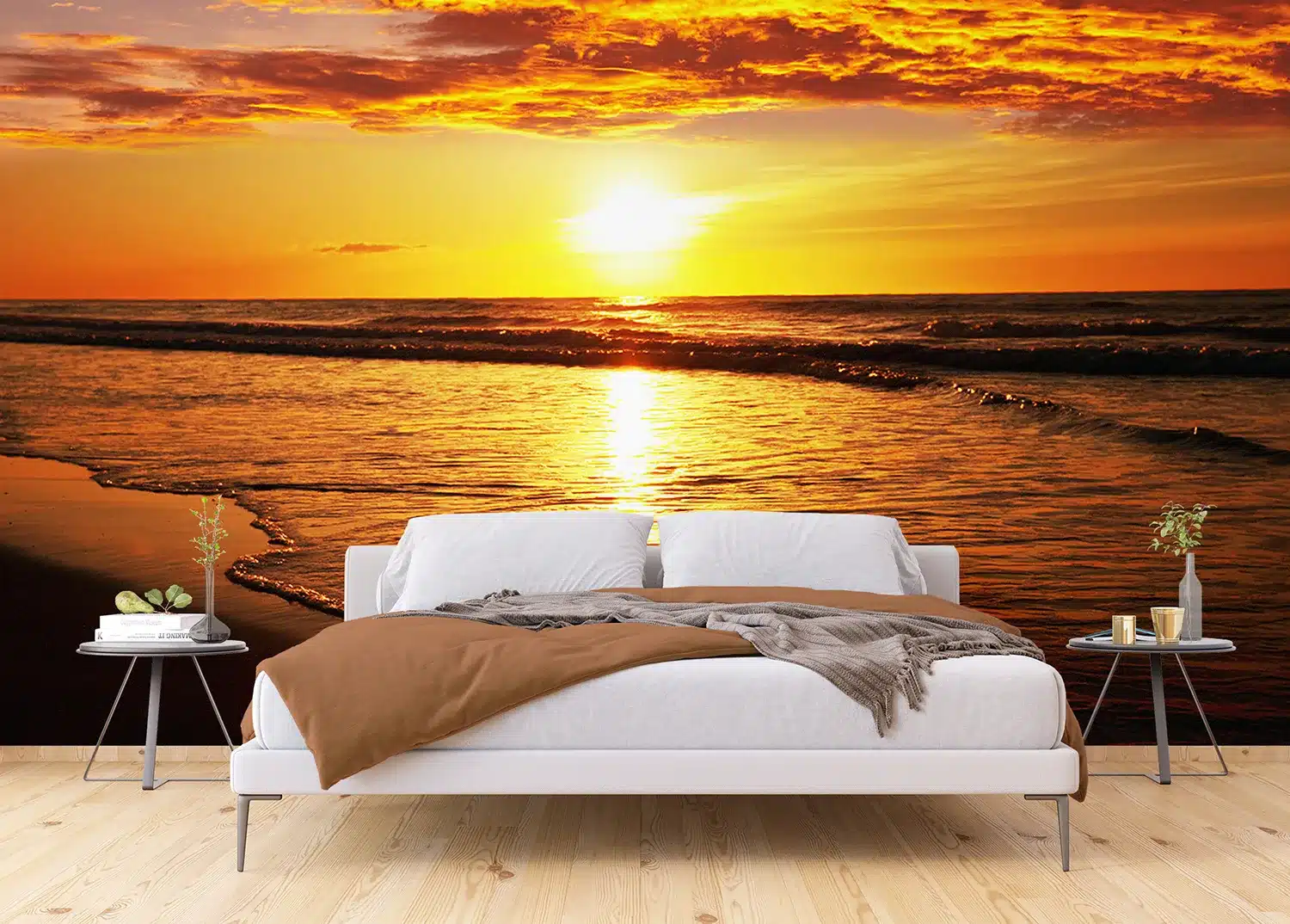 Warm Sea Sunset | Made-to-Measure Wallpaper | Artlook | FTNXXL 2487 3
