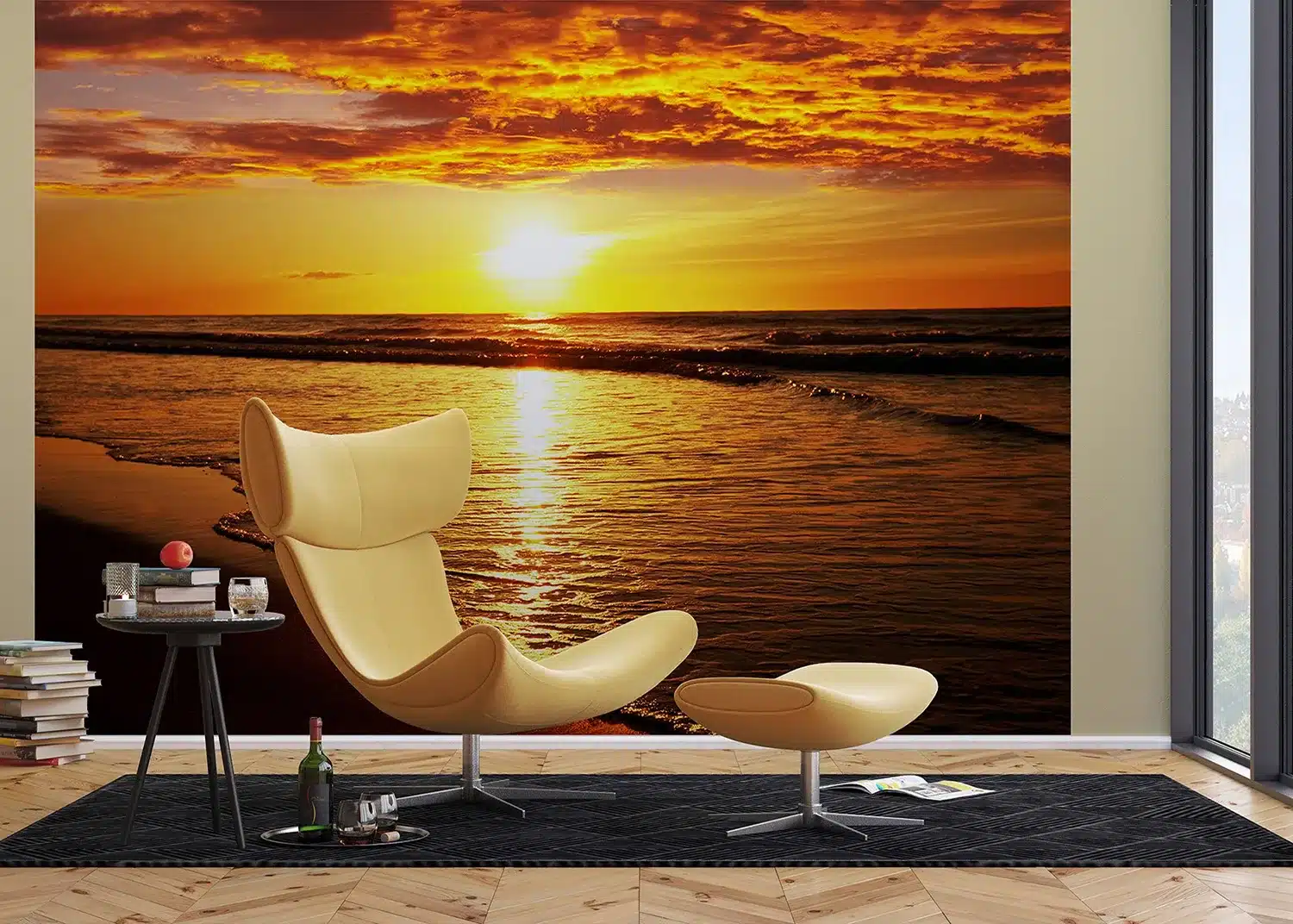 Warm Sea Sunset | Made-to-Measure Wallpaper | Artlook | FTNXXL 2487